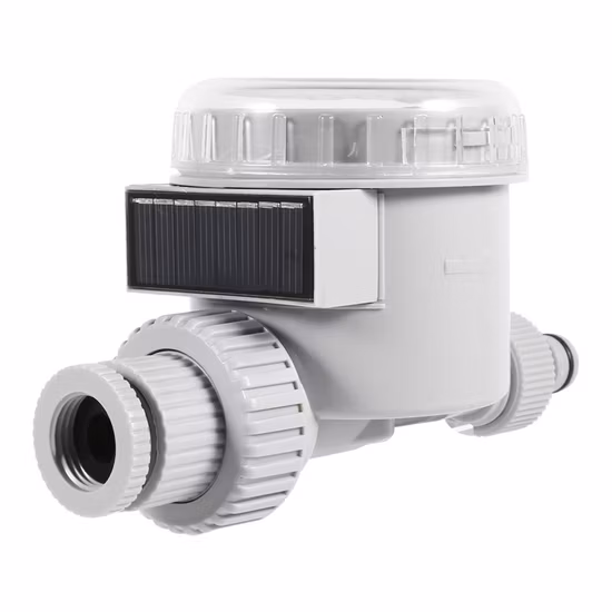 Auto Water Saving Irrigation Controller LCD Digital Watering Timer for Home Garden Programmable Solar Timer Hose Faucet Esg17741